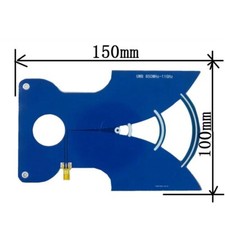 840MHz-11GHz UWB Antenna with SMA Female Connector 7dBi Ultra Wide Band Antenna