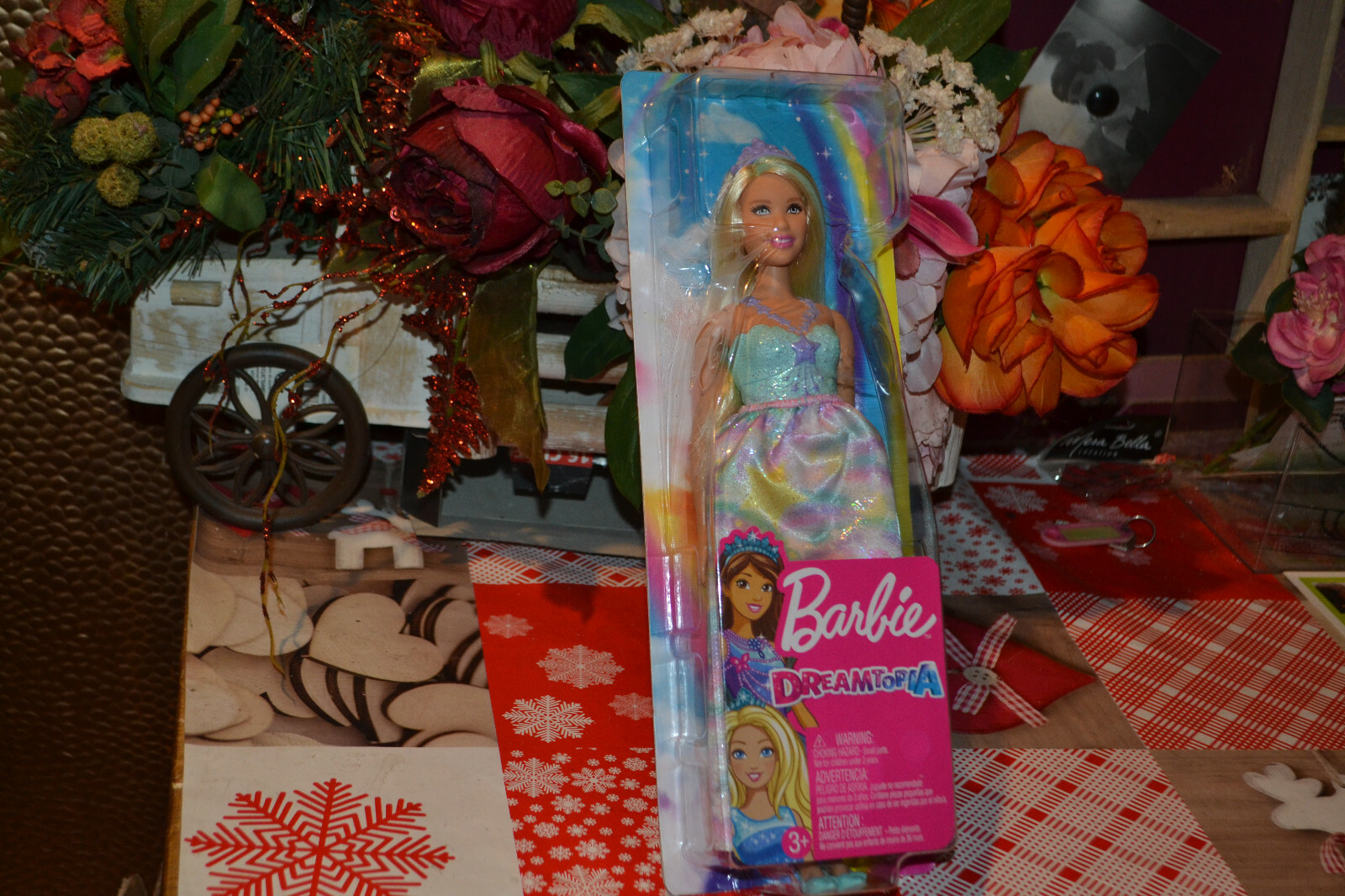 Brbi Multicolore Poupée Barbie Dreamtopia Princesse Blonde - Image 3
