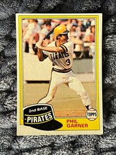 1981 Topps Trading Cards #573 Phil Garner 2nd Base Pirates