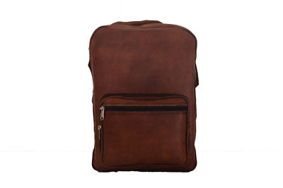Men's Real Vintage Handmade Quality Laptop Leather Backpack Rucksack Travel Bag