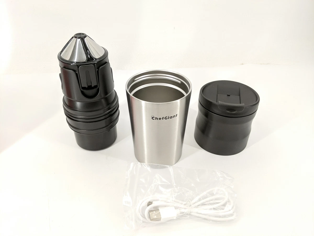 Sustainable Savings ChefGiant Travel Coffee Grinder & Pour Over Maker