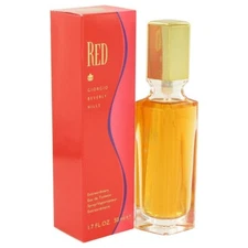 RED Giorgio Beverly Hills. Eau De Toilette Spray 1.7 Oz New In Box