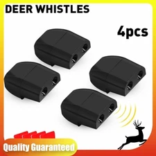 4PCS Deer Animal Whistles Warning Whistle Safety Cars Trucks Motorcycles RVs USA