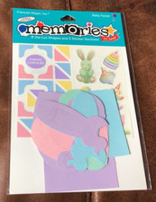 FRANCES MEYER MEMORIES SCRAPBOOK STICKER SET BABY 2 STICKER SHEETS  8 DIE CUTS