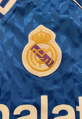 Maillot Real Madrid Butragueño 1986-1987 - Vintage - Taille L