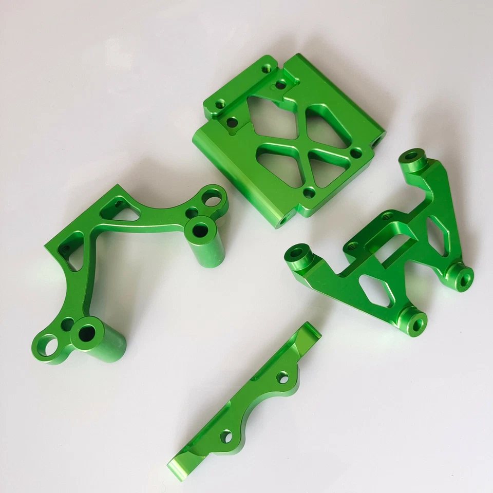 Alloy Front Bulkhead Front Bulk Set for 95010 Baja 5b Rovan HPI KM 1/5 rc car - Image 3 of 4