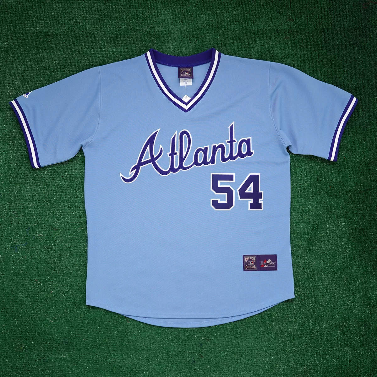 Max Fried 1982 Atlanta Braves Cooperstown Light Blue Men's