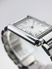 Cartier Tank XL Steel 31mm Automatic Men’s Watch WSTA0053 W/ Extension 2029 6
