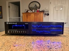 Rockville REQ42-B Black Band Equalizer WORKS FINE