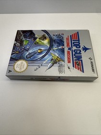 Top Gun The Second Mission NES Game Complete Boxed CIB With Manual PAL A