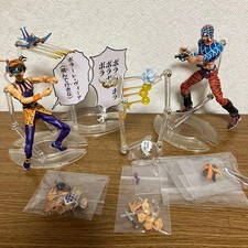 Bandai JoJo Guido Mista Narancia Ghirga Super Action Statue 2 Pack Figure