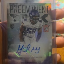 Topps 2024 Preeminent Ink Autograph Rookie Gabriel Murphy Vikings PI-GM