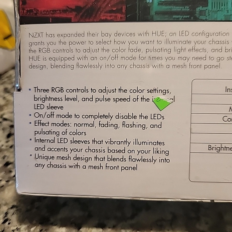 NZXT HUE RGB LED control (AA-HUE30-01) - Image 3 of 4