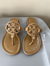 Tory Burch Sandals Brown See Picture Flaw Size 6