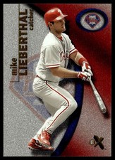 2001 Fleer E-X Mike Lieberthal Philadelphia Phillies #65