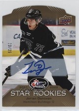 2022 Upper Deck CHL 2021-22 Star Rookies 23/25 Jorian Donovan #CSR-48 Auto h8y