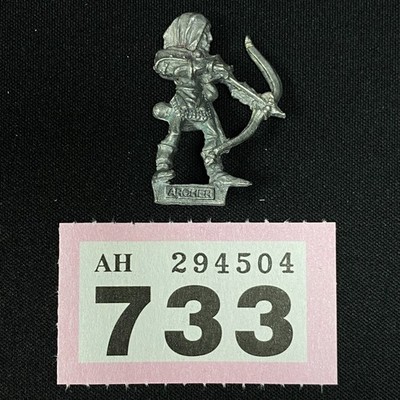 ARCHER 5 RRD4 SKARLOC'S WOOD ELF ARCHERS WARHAMMER REGIMENTS OF RENOWN METAL