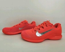 Nike Air Zoom Vapor 12 Premium HC Red Women's Tennis Shoes Sz 8.5 (HQ2595-600)