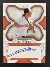 2023 Panini National Treasures #S-JH Jackson Holliday Orioles ON CARD AUTO /49