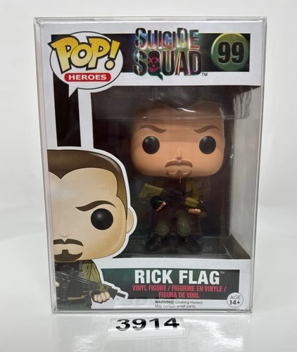 Funko Pop! Heroes Suicide Squad RICK FLAG # 99 Vinyl Figure