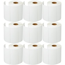 9 Rolls 750 Labels 4