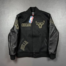 Pro Standard Chicago Bulls Varsity Wool Leather Jacket