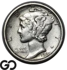 1920-D Mercury Dime, Tougher Date