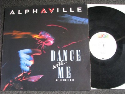 Alphaville-Dance with me 12 inch Maxi LP-1986 Germany-WEA-248 747 0