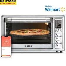 Smart Air Fryer Toaster Oven 12 Cooking Functions 85% Less Oil Digital Display