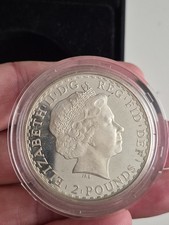 ​2008 Silver Proof Britannia 1oz Coin - Rare One-Year Design - Box & COA - £2
