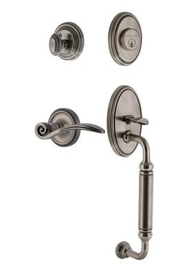 Nostalgic Warehouse CLASWN_ESET_234_CG_RH Classic Right Handed - Grey