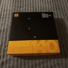 Vintage Kodak Carousel Transvue 140 Slide Tray with Original Box