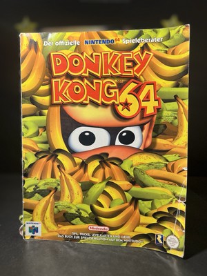 NINTENDO 64 || DONKEY KONG 64 SPIELEBERATER || ORIGINAL || N64 ||