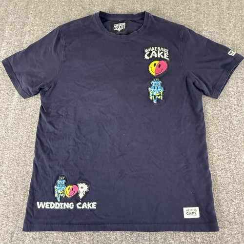 Wedding Cake Wake Bake Cake Graphic T Shirt All Gas Love Streetwear 2XL