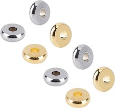 UNICRAFTALE About 100pcs 2 Colors 6mm Round Spacer Beads 6mm, 2