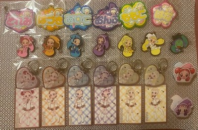 Ojamajo Doremi Collectible Set Acrylic Keychains Figures Bag Charms