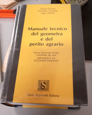 STUANI IURCOTTA GENTA - MANUALE TECNICO DEL GEOMETRA E DEL PERITO AGRARIO - 2007