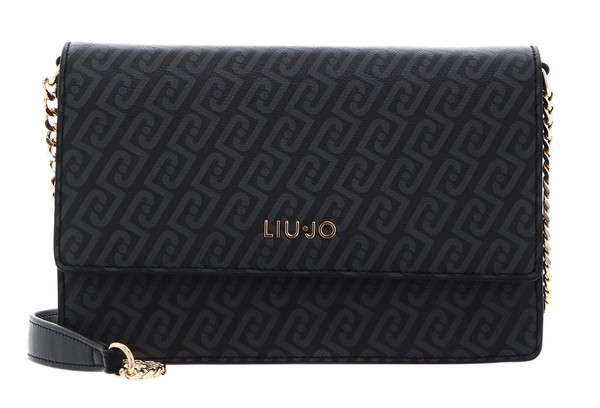 LIU JO Manh Crossbody S UmhäNgetasche Tasche Nero Schwarz Neu-image