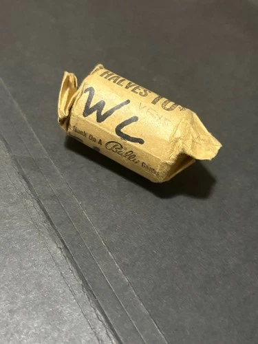 Walking Liberty Half Dollar $10 Roll of  20 Coins - assorted dates VF-XF