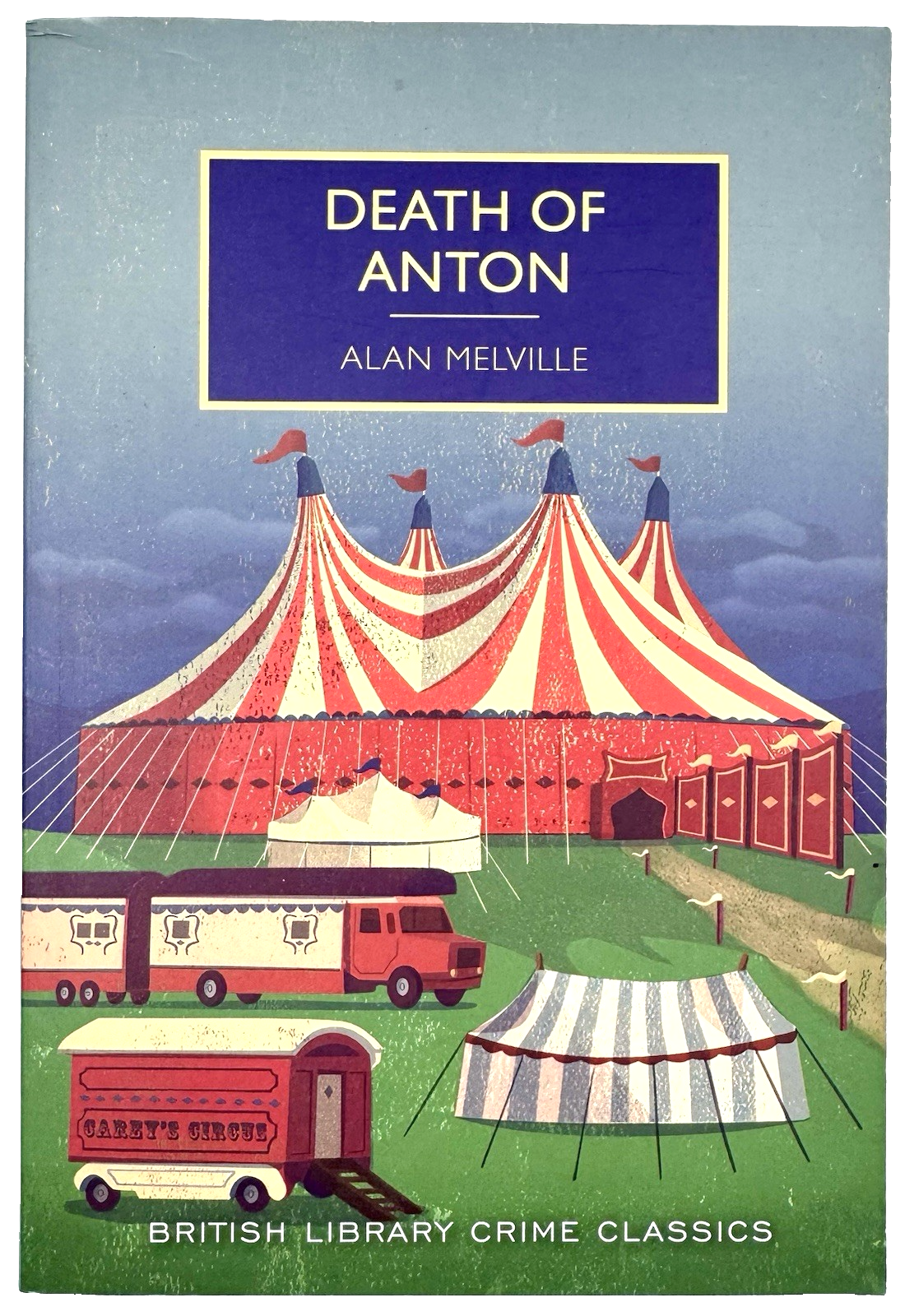 DEATH OF ANTON - Alan Melville (Paperback, 2015) British Library Crime