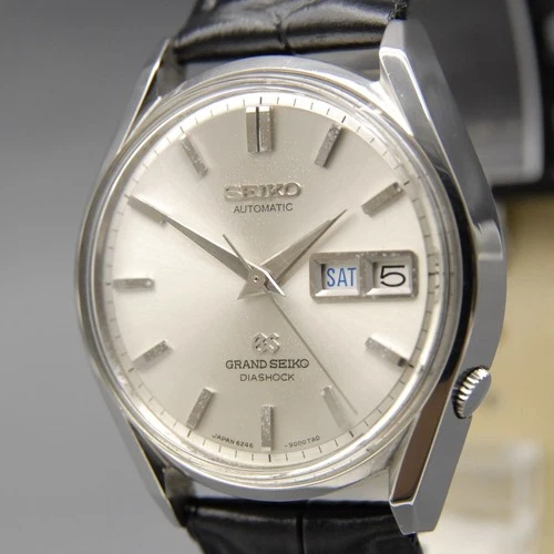 Overhauled [N MINT ] Vintage GRAND SEIKO 6246-9001 GS 36mm Silver AT Men's Watch