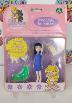 Hilda Sabrina The Teenage Witch Animated Series Giochi Preziosi Mini Figure 2002