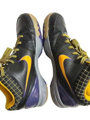 2009 Nike Zoom Kobe 4 Men\'s Size 9.5 Carpe Diem 344335-001 Lakers 2009 Nike Zoom Kobe 4 Carpe Diem 344335-001 Los Angeles  main image 3