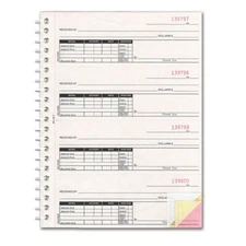 Cash Receipt Books - 2 Part, 8 1/2" x 11", 1 Each