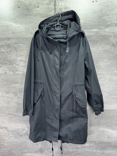 Allsaints Caden Parka Mantel Jacke mit Kapuze Damen Größe US 4 - Bild 2 von 20