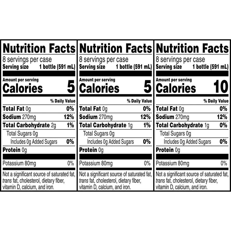 Gatorade Zero Variety Pack, 20 fl oz, paquete de 24 Foto 2 de 2