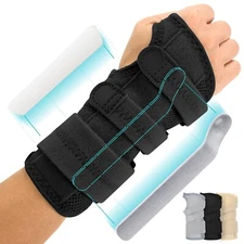 Compression Carpal Tunnel Wrist Support Brace Splint Tendonitis Arthritis Straps