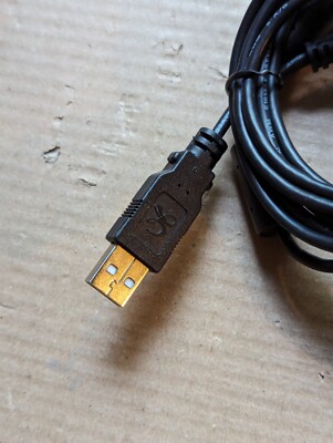 4x Konvolut Marken USB 2.0 Kabel Typ A auf B für Drucker, externe HDDs etc