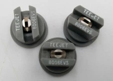 Lot of 3 Pcs - TeeJet Spray Tips Gray 8006EVS