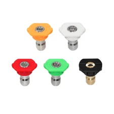 3000 PSI High Pressure Washer Gun Car Wash Foam Spray Short Wand / Nozzle Tips